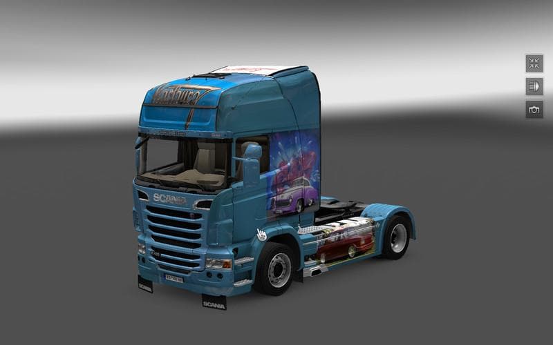 SCANIA TRUCK WARTBURG – Skins mod for Euro Truck Simulator 2