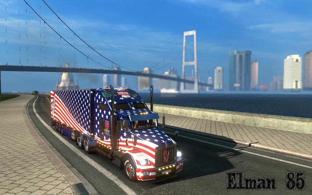 USA COMBO PACK – Skins mod for Euro Truck Simulator 2