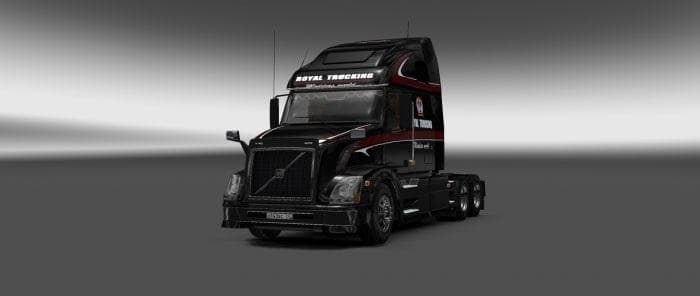 VOLVO VNL670 ROYAL TRUCKING SKIN – Skins mod for Euro Truck Simulator 2