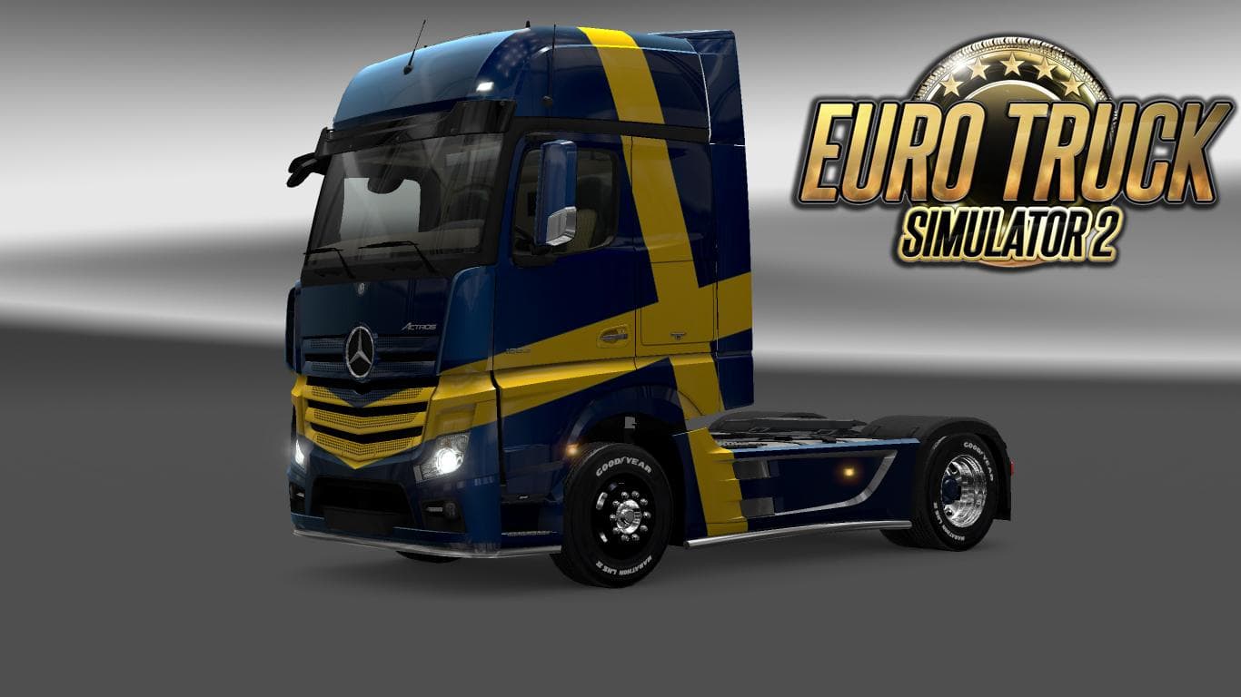 WHEELS GOOD YEAR 1.18 – 1.19 – Parts mod for Euro Truck Simulator 2