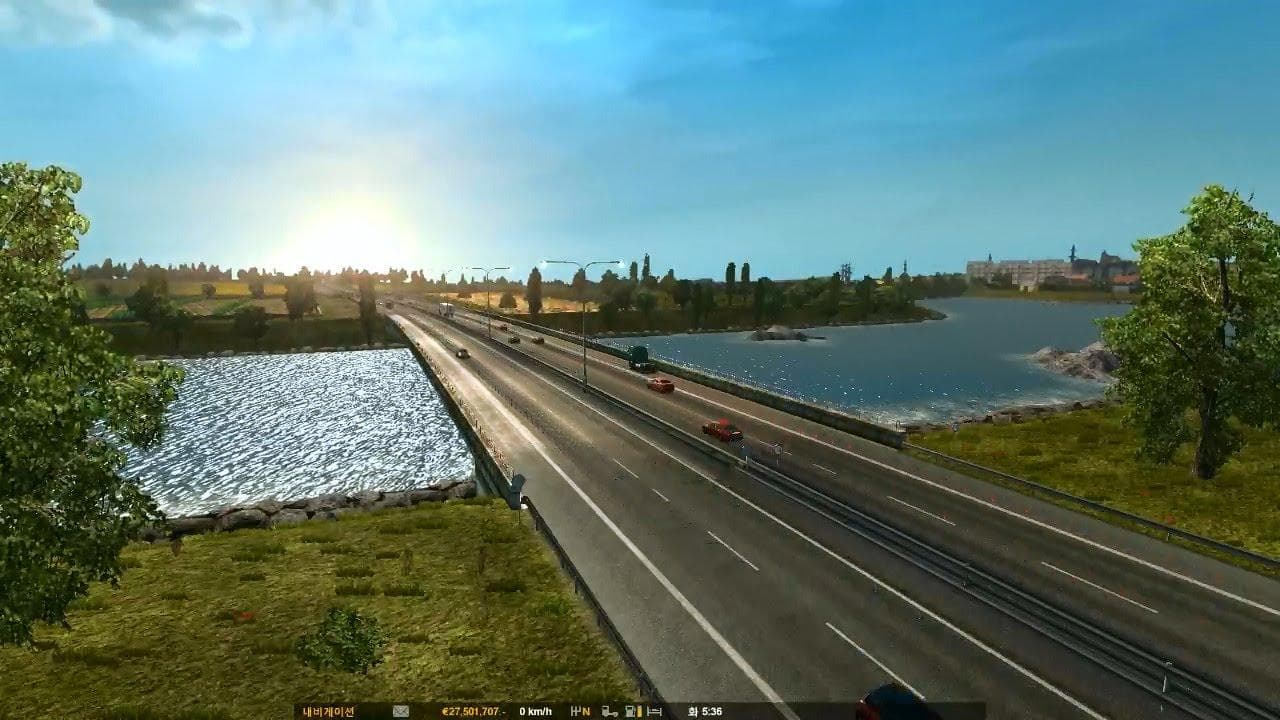Always sunny weather mod without night – Sounds mod for Euro Truck Simulator 2