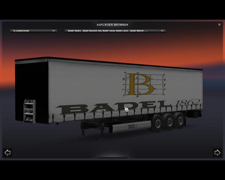 BADEL TRAILER TARP – Trailers mod for Euro Truck Simulator 2
