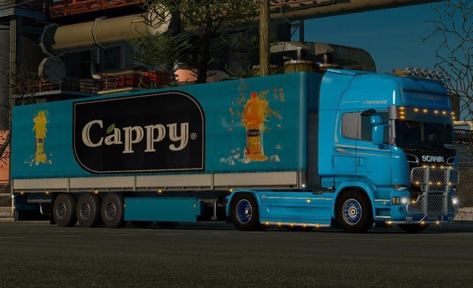 CAPPY TRAILER 1.20.X – Trailers mod for Euro Truck Simulator 2
