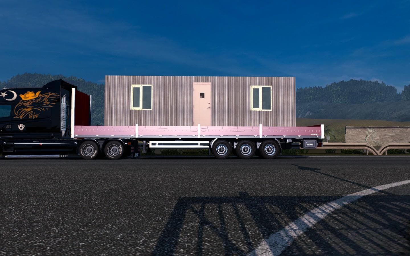 CONTAINER TRAILER [GREEN] 1.20.X screenshot 3