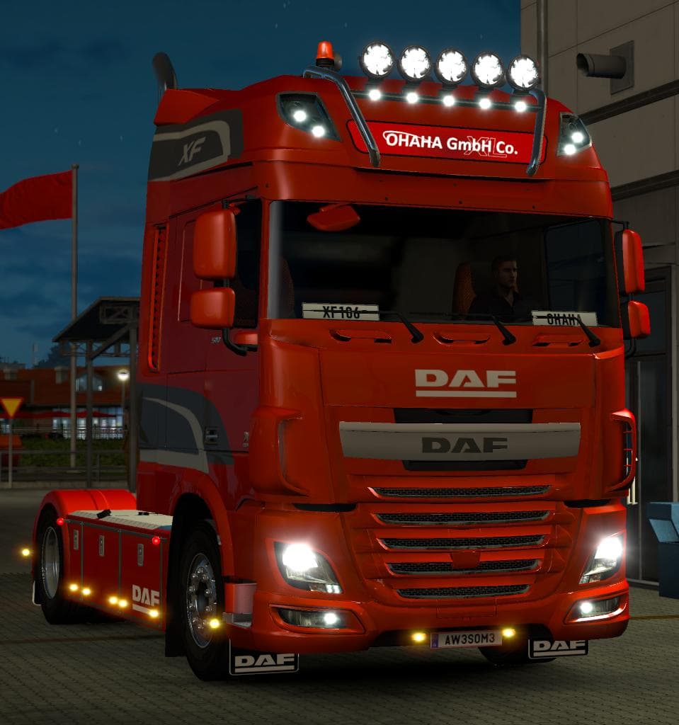 DAF XF E6 BY OHAHA 1.40 – Trucks mod for Euro Truck Simulator 2