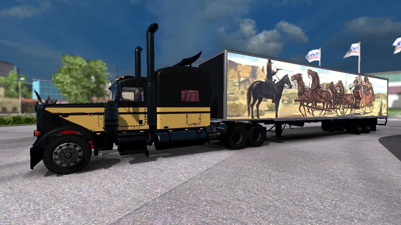 DC PETERBILT 389 SMOKEY AND BANDIT COMBO PACK – Skins mod for Euro Truck Simulator 2