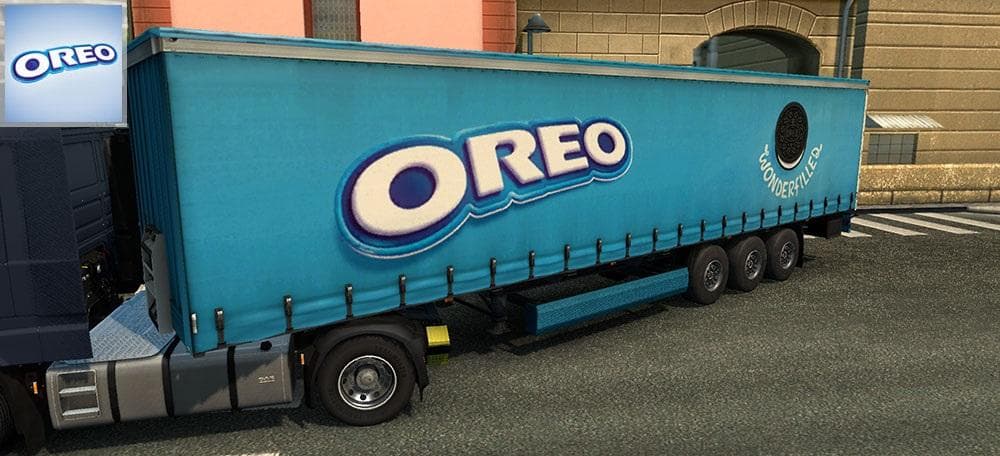 FOOD TRAILERS NO. 2 – Skins mod for Euro Truck Simulator 2