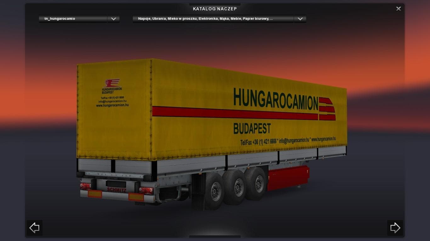 HUNGAROCAMION SCHMITZ 1.20.X screenshot 3