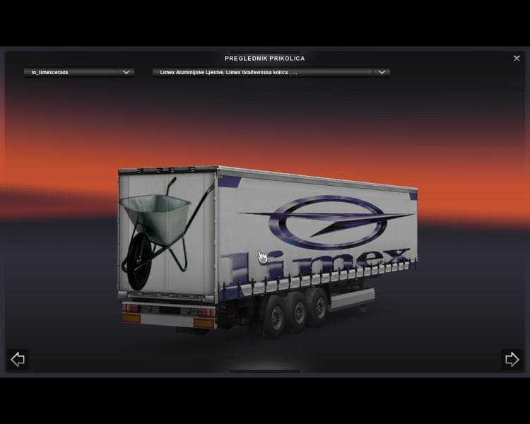LIMEX TRAILER TARP – Trailers mod for Euro Truck Simulator 2
