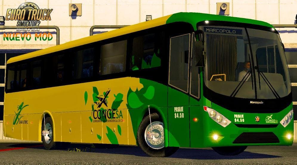 MARCOPOLO VOLKSWAGEN IDEALE 770 1.20 – Buses mod for Euro Truck Simulator 2