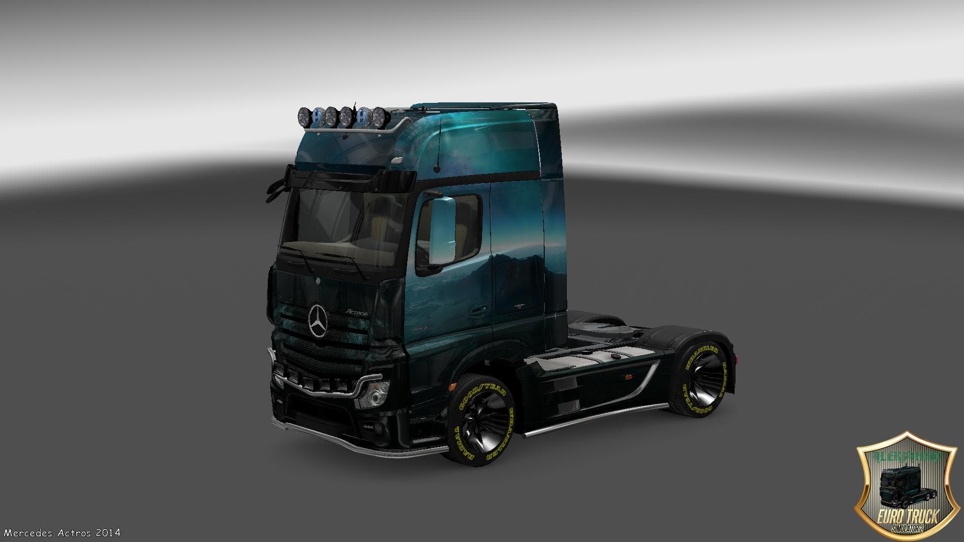 MERCEDES ACTROS 2014 FANTASTIC LANDSCAPE SKIN – Skins mod for Euro Truck Simulator 2