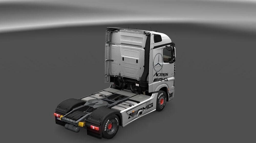 MERCEDES BENZ ACTROS MP4 AMG SKIN screenshot 3