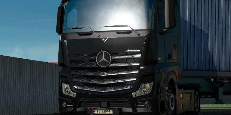 MERCEDES BENZ MP4 CHASSIS – Parts mod for Euro Truck Simulator 2