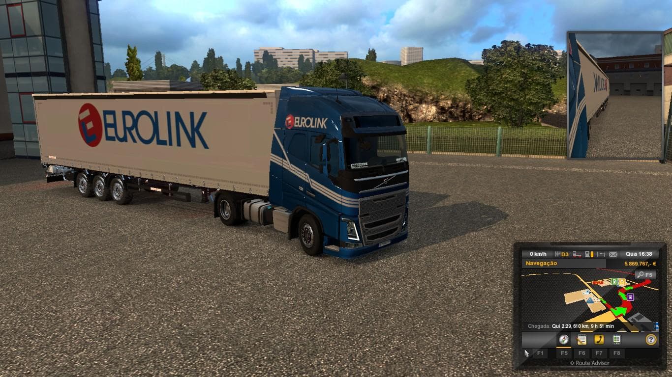 PACK EUROLINK AND METALLIC PAINT – Skins mod for Euro Truck Simulator 2