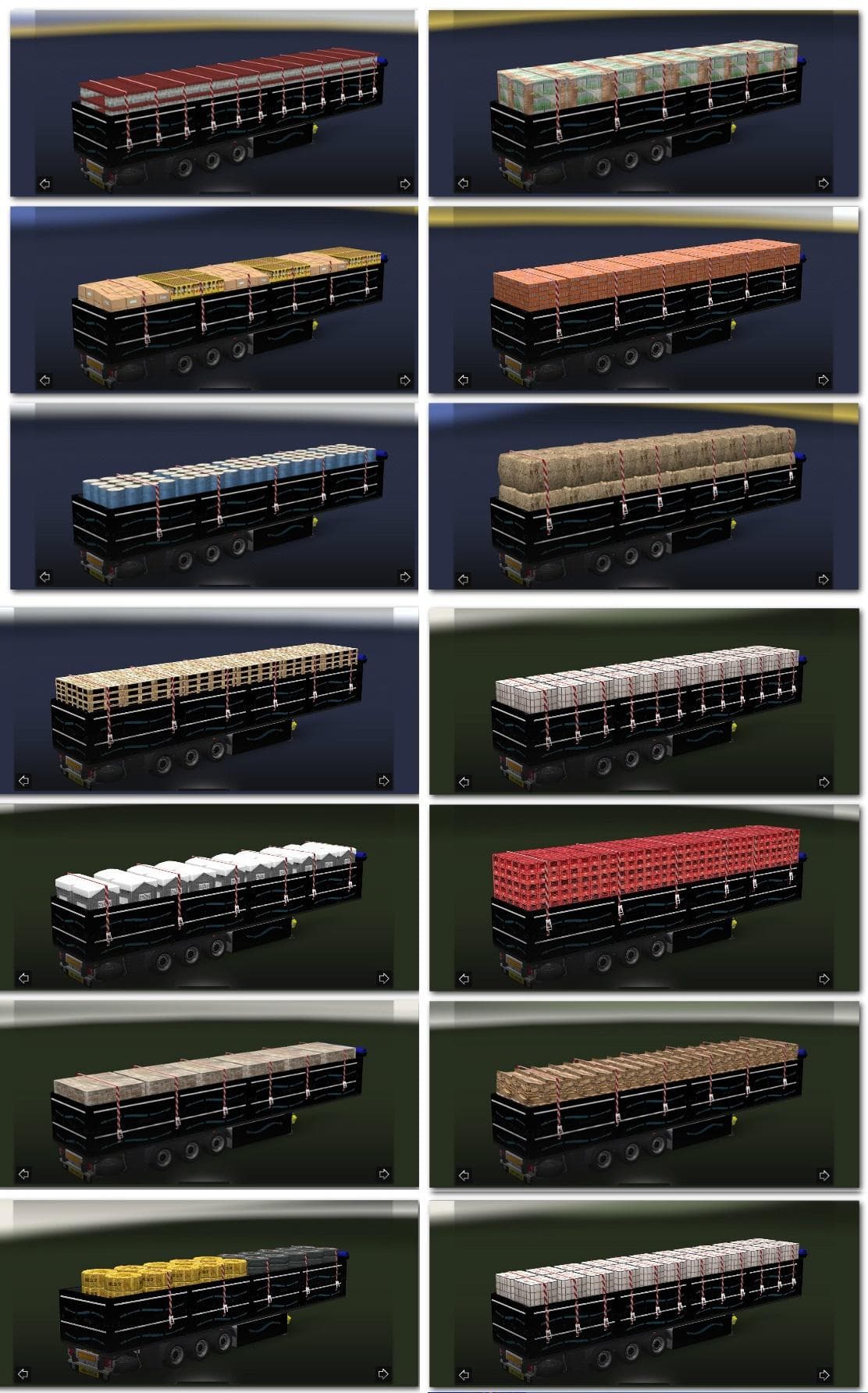 PACK SEMI PLATEAU+CARGO 1.20 screenshot 3