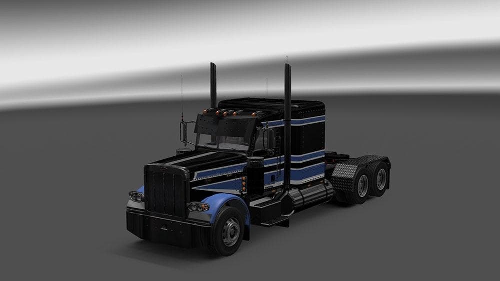 PETERBILT 389 CUSTOMIZABLE TRUCK SKIN – Skins mod for Euro Truck Simulator 2