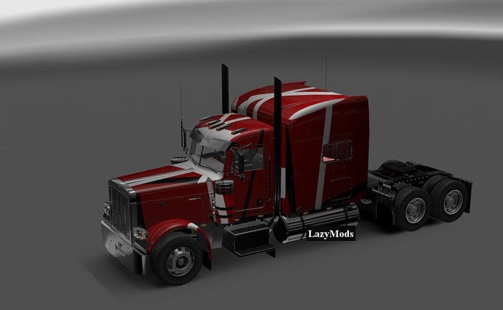 Peterbilt 389 Modified Lines Skin – Skins mod for Euro Truck Simulator 2