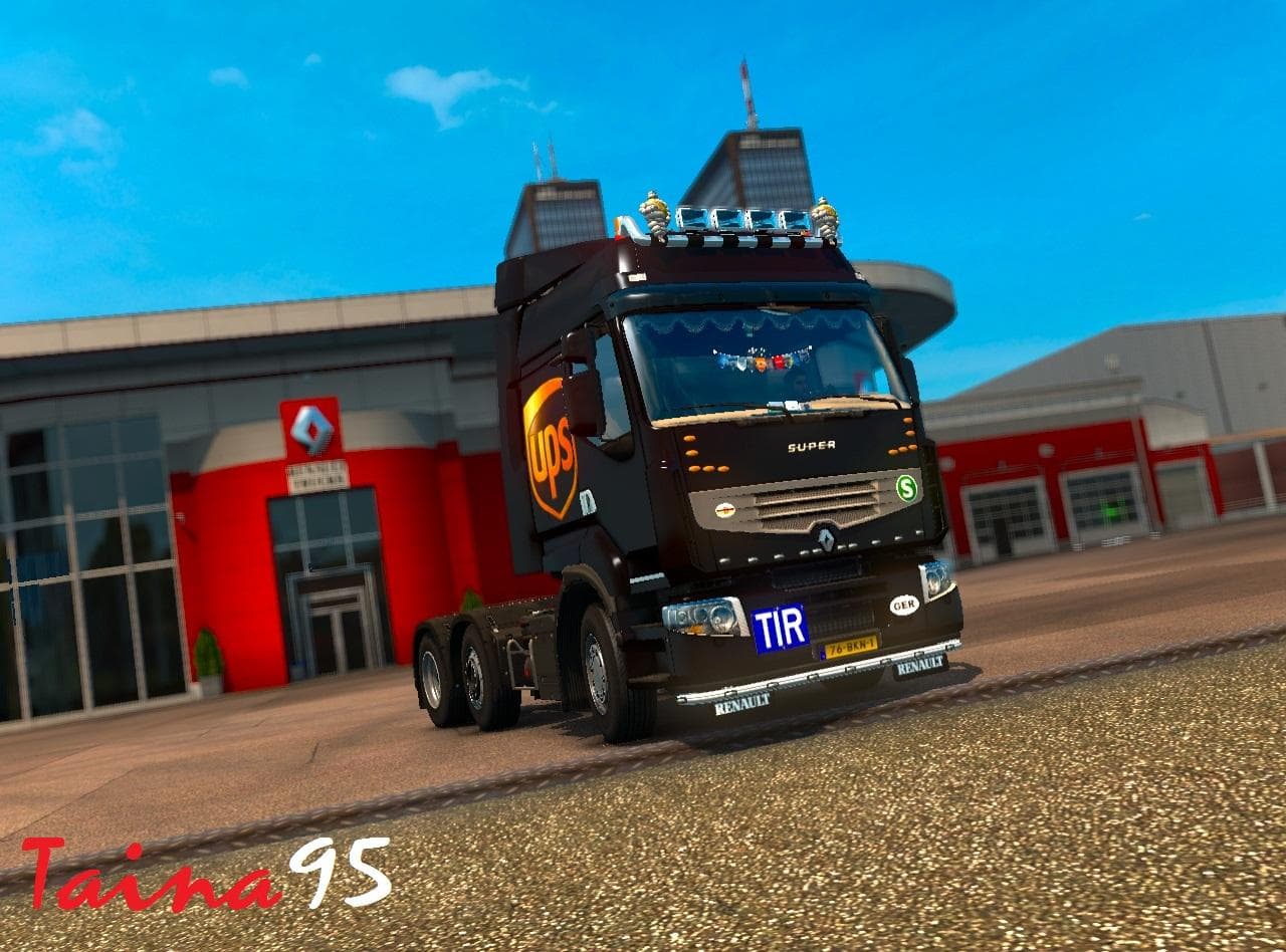 Renault Premium – Skins mod for Euro Truck Simulator 2