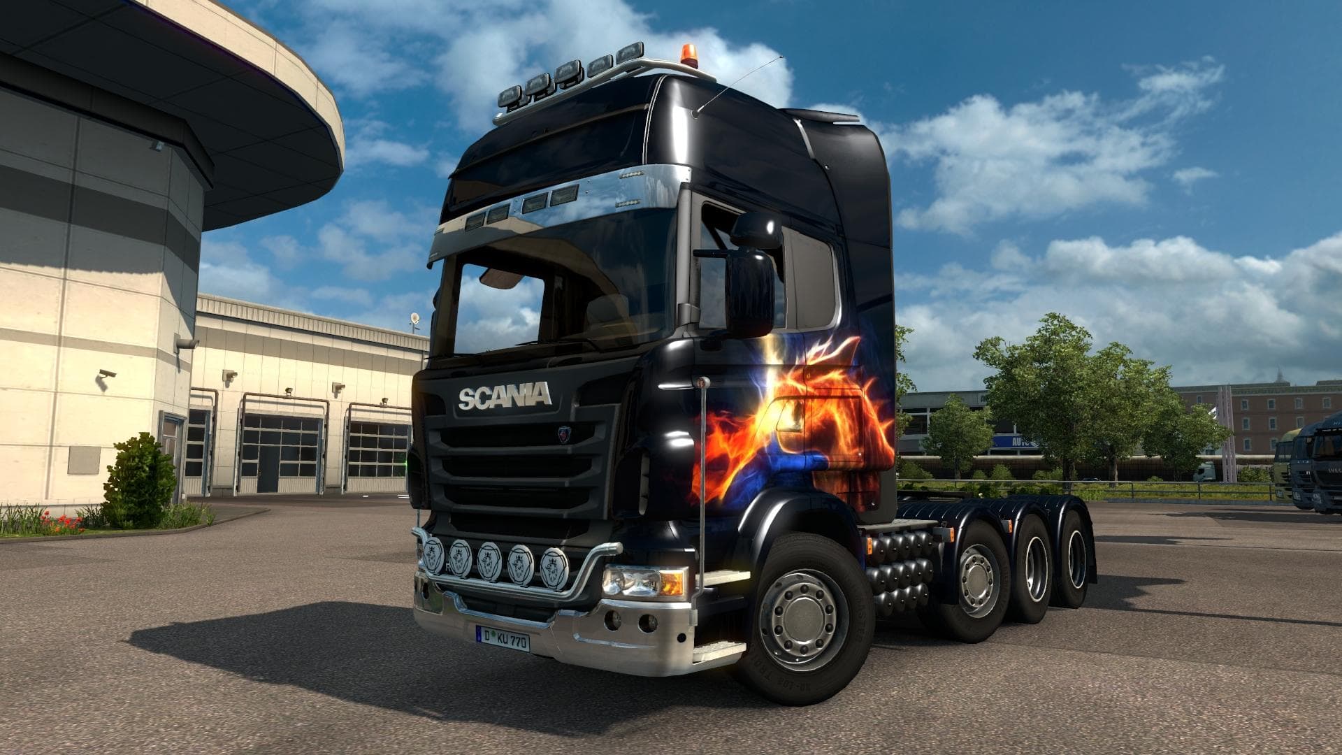 Scania R 8×4 – Trucks mod for Euro Truck Simulator 2