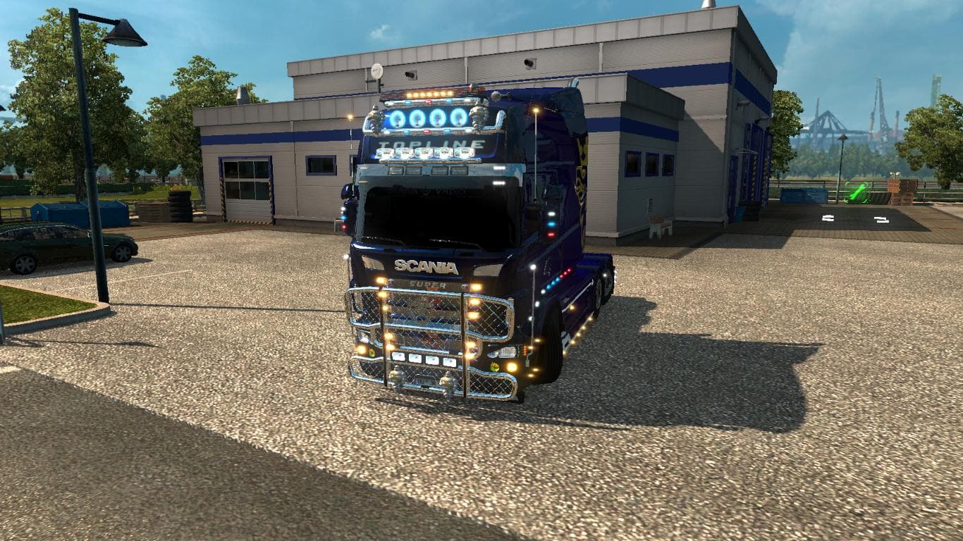 SCANIA R & STREAMLINE REWORKED – Parts mod for Euro Truck Simulator 2