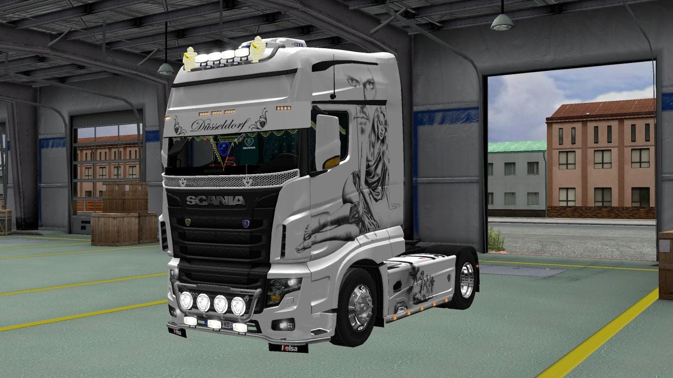 SCANIA R700 1.20.X – Trucks mod for Euro Truck Simulator 2