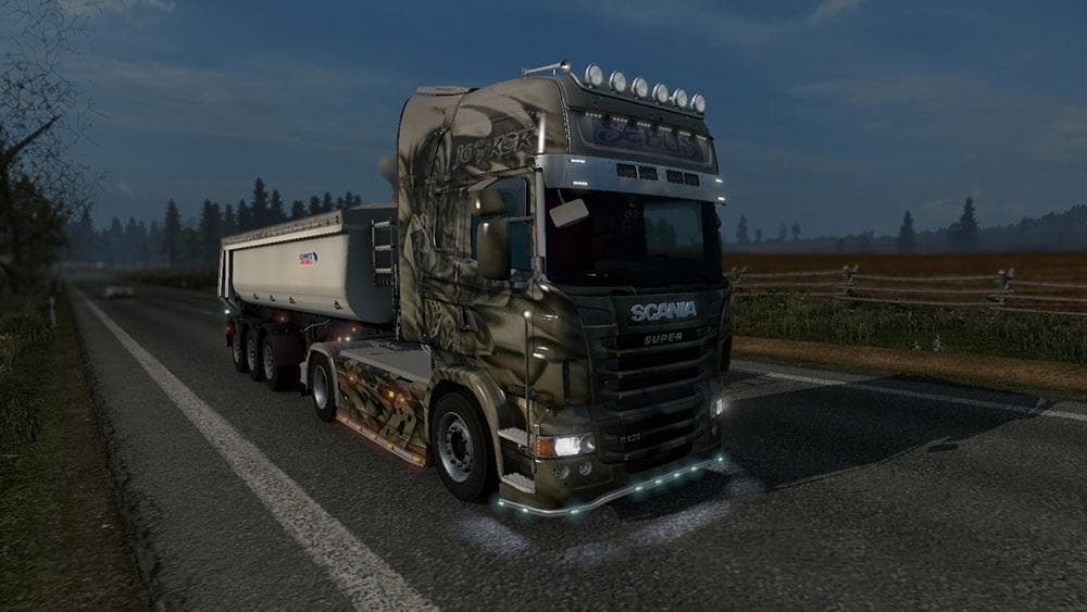 Scania RJL Sebus Joker Skin – Skins mod for Euro Truck Simulator 2