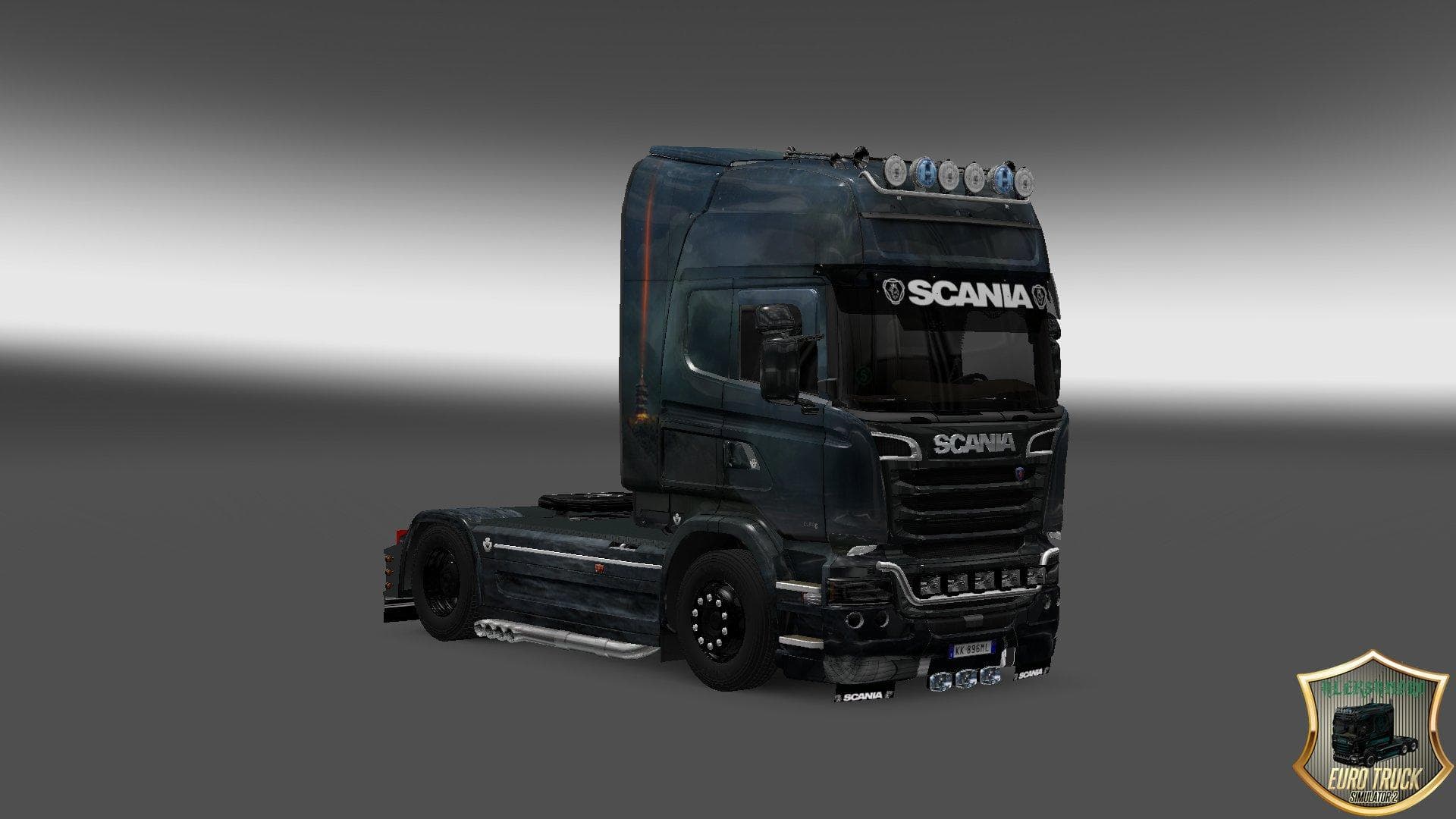 SCANIA STREAMLINE KASTLVANIYA SKIN – Skins mod for Euro Truck Simulator 2