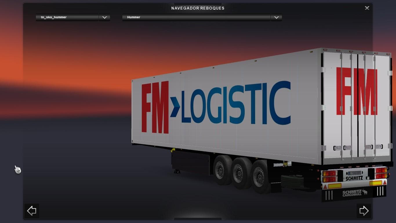 SCHMITZ FM LOGISTIC TRAILER – Trailers mod for Euro Truck Simulator 2