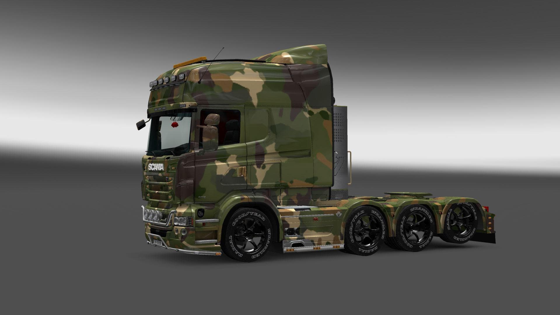 Soil Camouflage Skin for Scania RJL – Skins mod for Euro Truck Simulator 2