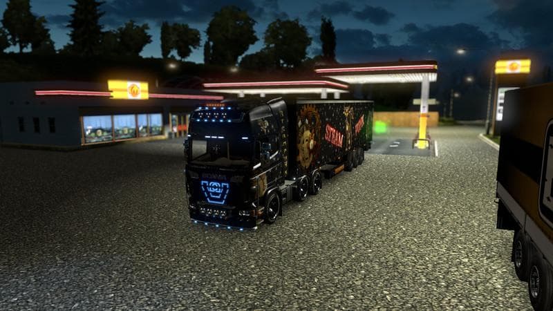 STEAMPUNK TRAILER – Trailers mod for Euro Truck Simulator 2