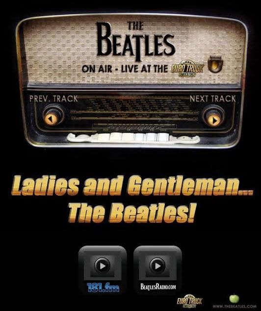 The Beatles Radio Stations – Sounds mod for Euro Truck Simulator 2