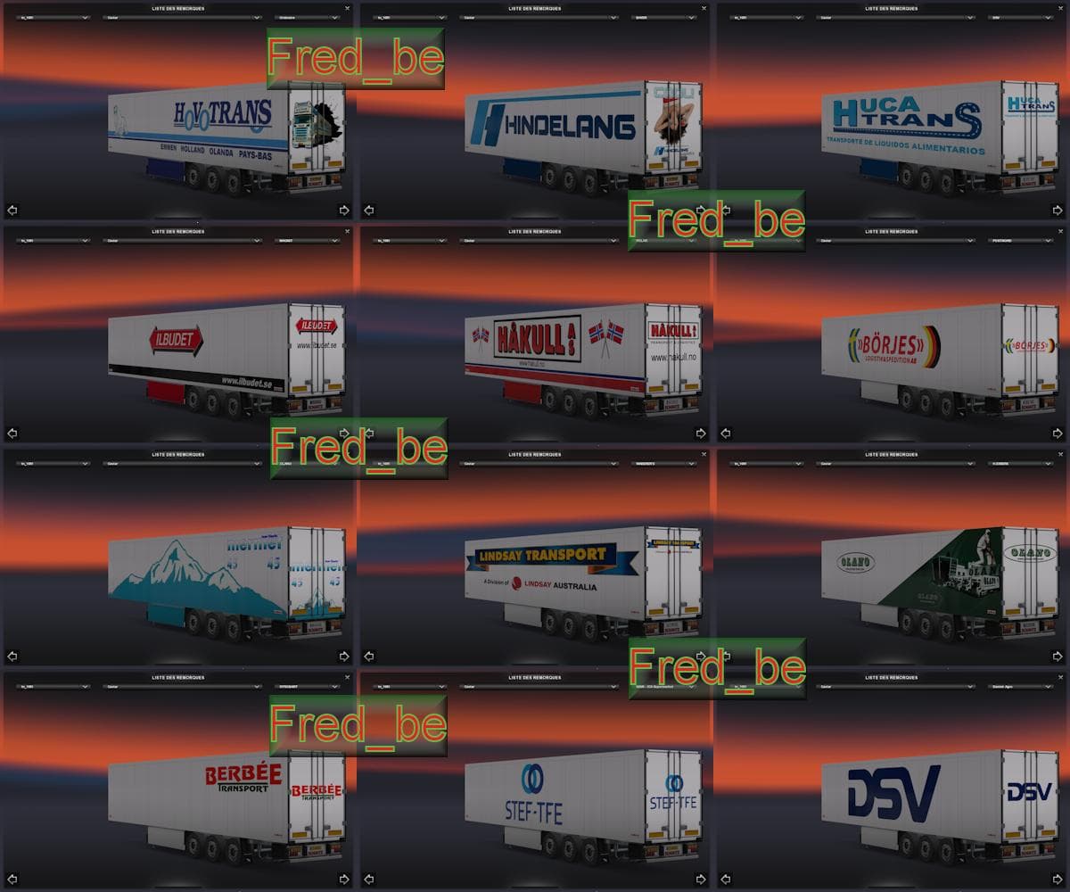 TRAILER PACK SKO – Trailers mod for Euro Truck Simulator 2