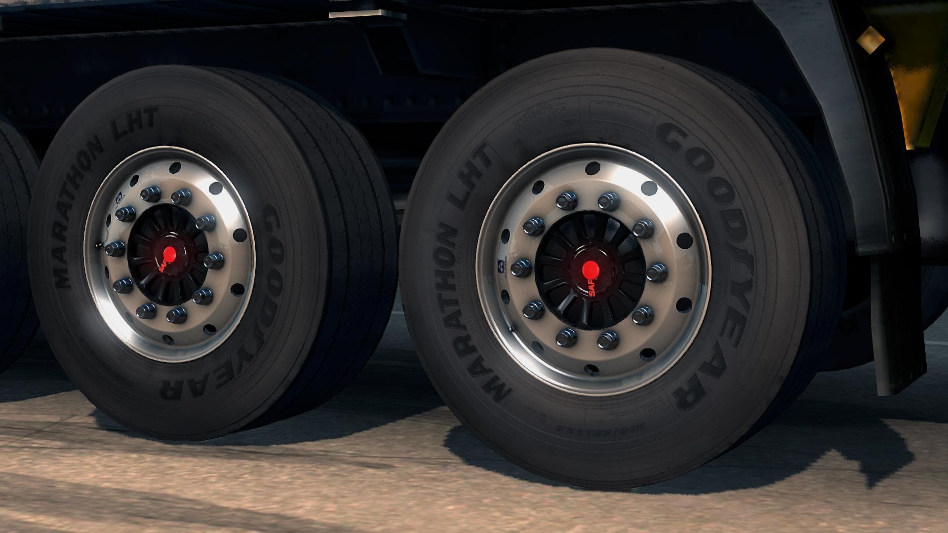 ALCAO SAF WHEELS 1.21.X – Parts mod for Euro Truck Simulator 2