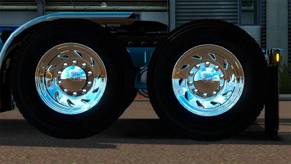 AMERICAN RIM 2 & MICHELLIN TIRE - ETS2 mods download – parts screenshot 2