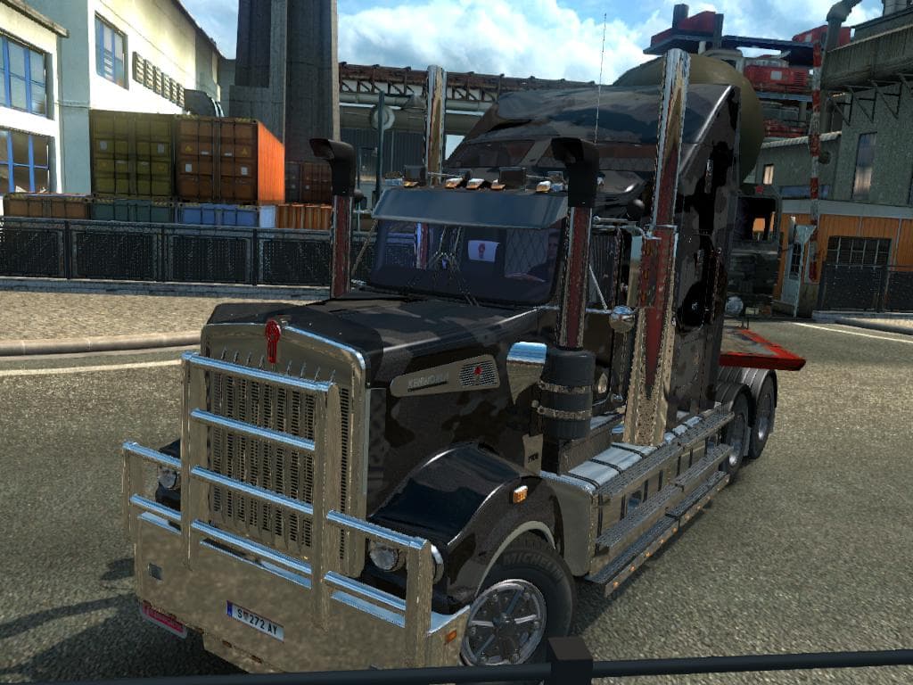 Army Skin Kenworth T908 1.21 – Skins mod for Euro Truck Simulator 2