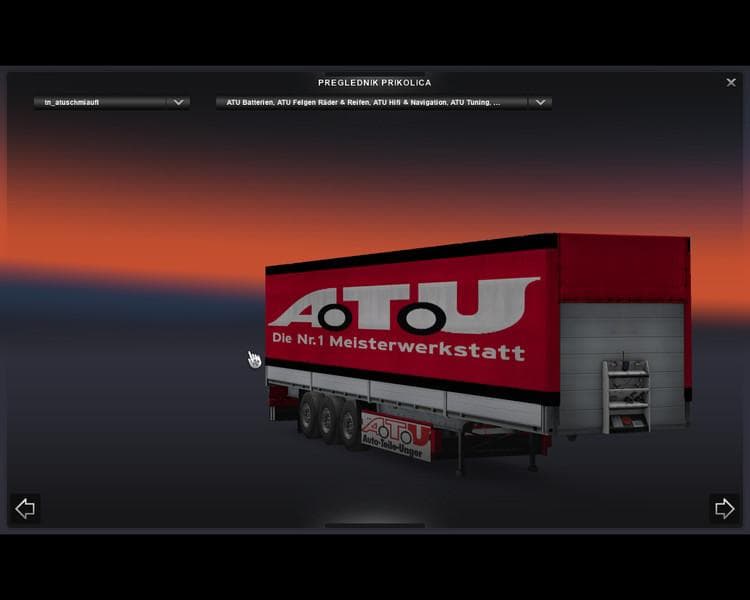 ATU SEMITRAILER SCHMITZ V1.1 - ETS2 mods download – trailers screenshot 2