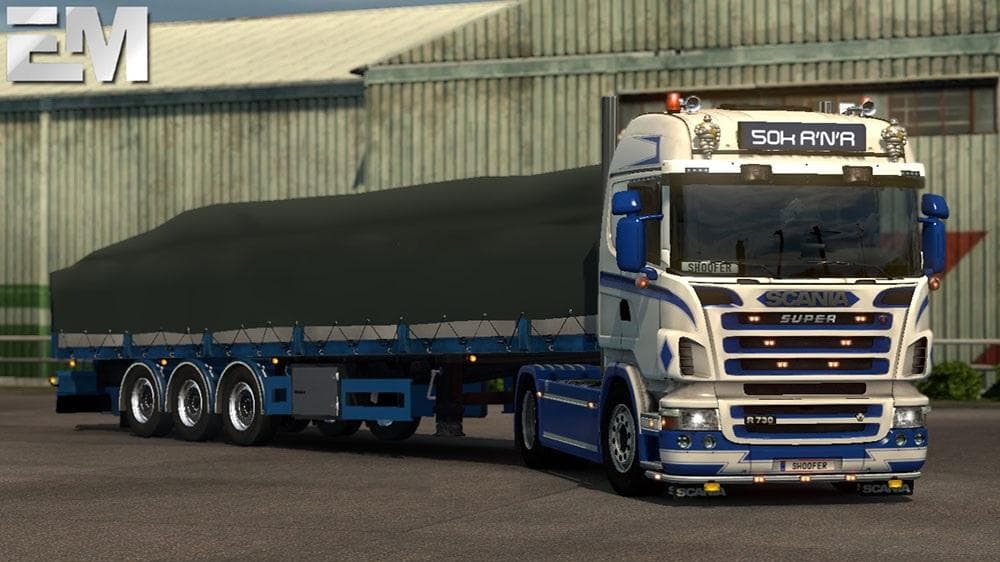 BRICK TRAILER V2.0 – Trailers mod for Euro Truck Simulator 2