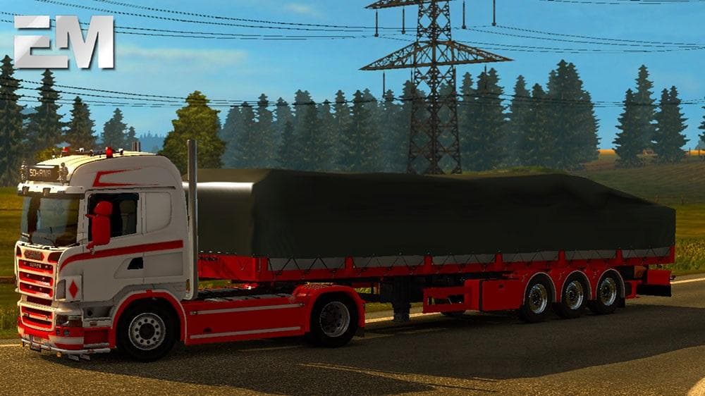 BRICK TRAILER V2.0 - ETS2 mods download – trailers screenshot 2
