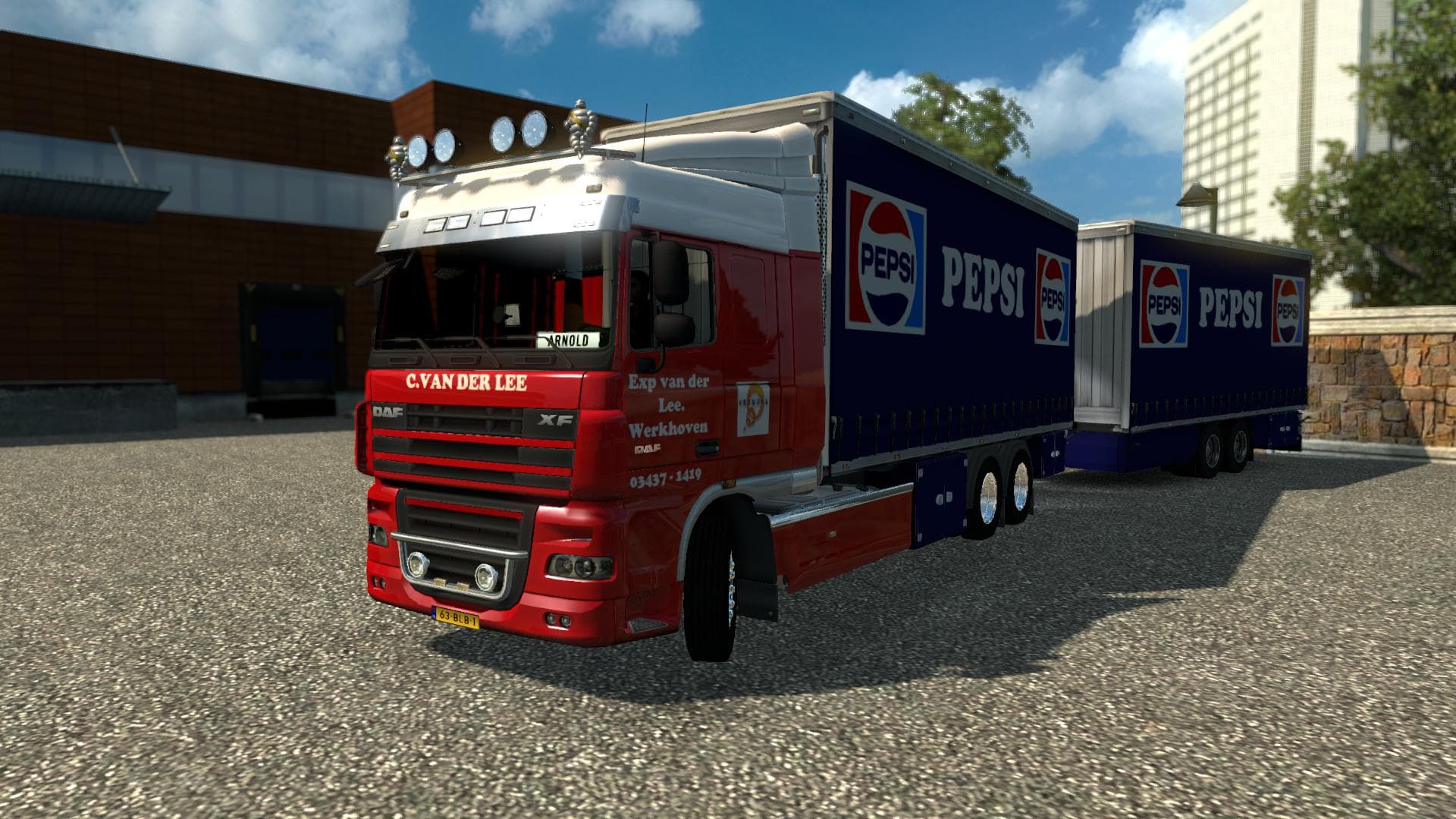 DAF XF TANDEM AND DAFXF TRUCK 1.17 - 1.21 – Trucks mod for Euro Truck Simulator 2