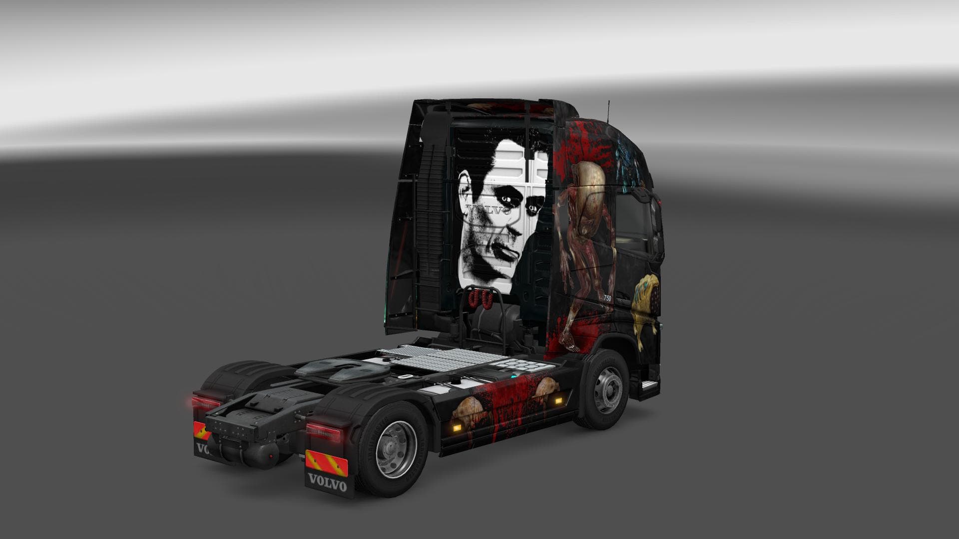 HALF LIFE 1 VOLVO 2012 SKIN - ETS2 mods download – skins screenshot 2