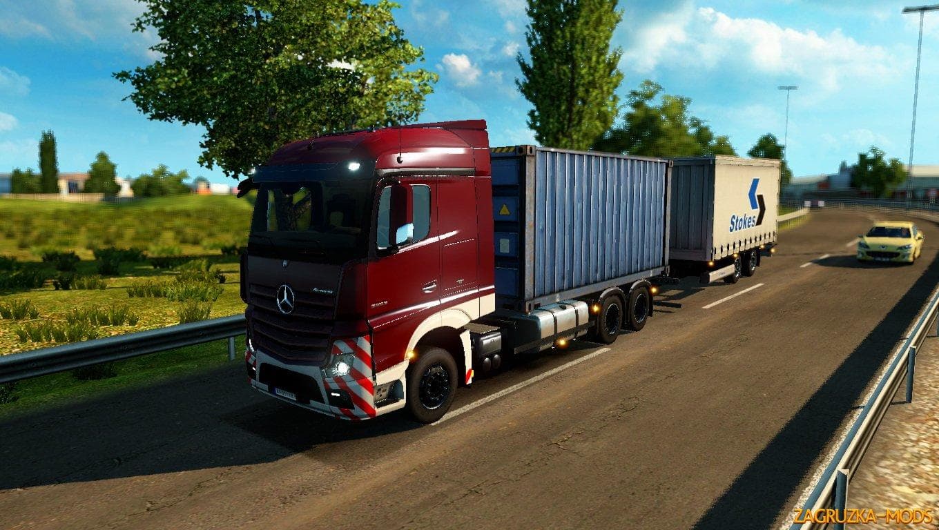MERCEDES BENZ ACTROS MP4 RGD V1.2 - ETS2 mods download – parts screenshot 2