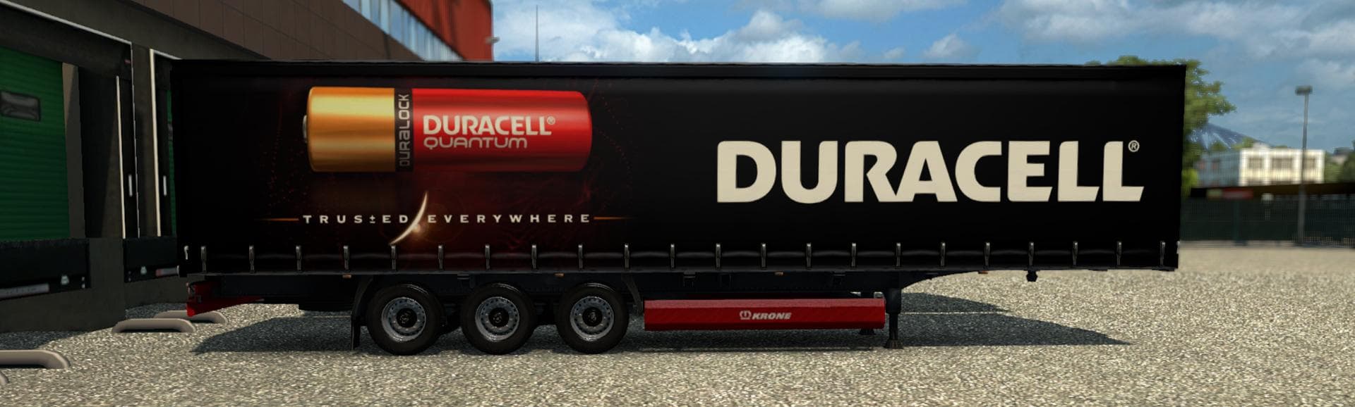 RE-EDITED KRONE PROFI LINER - DURACELL 1.0 – Trailers mod for Euro Truck Simulator 2