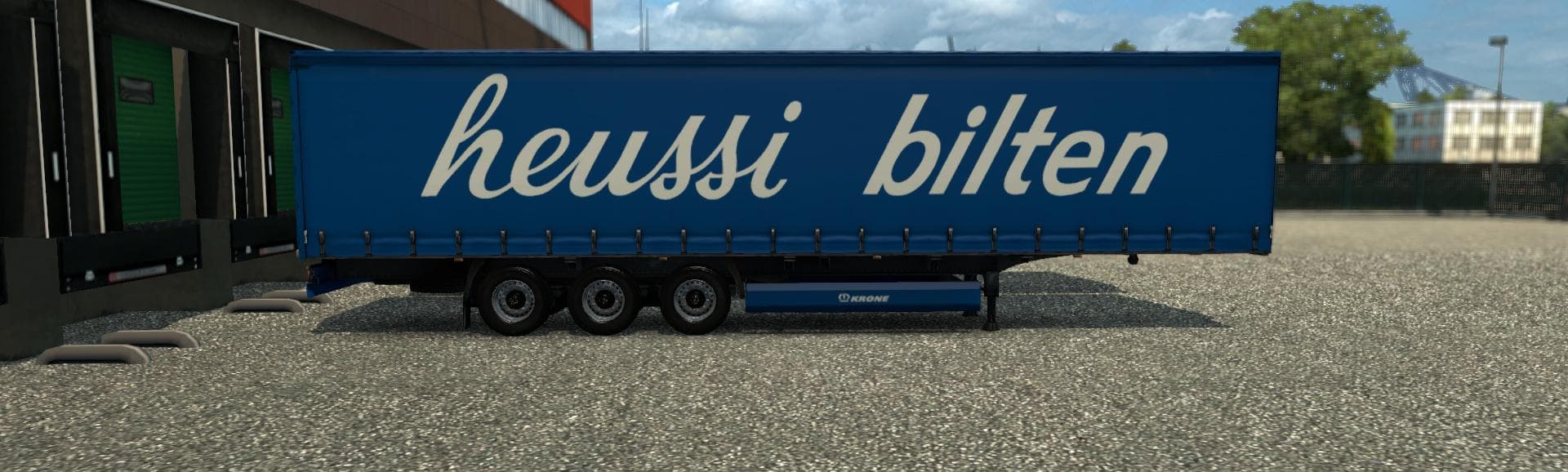 RE-EDITED KRONE PROFI LINER - HEUSSI 1.0 – Trailers mod for Euro Truck Simulator 2