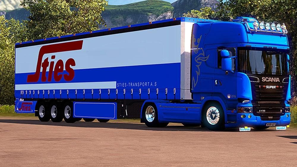 SCHMITZ STIES TRAILER – Trailers mod for Euro Truck Simulator 2