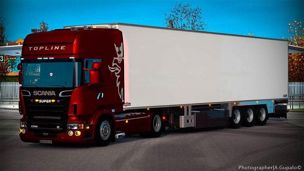 TRAILER SCANIA 1.21.X – Trailers mod for Euro Truck Simulator 2