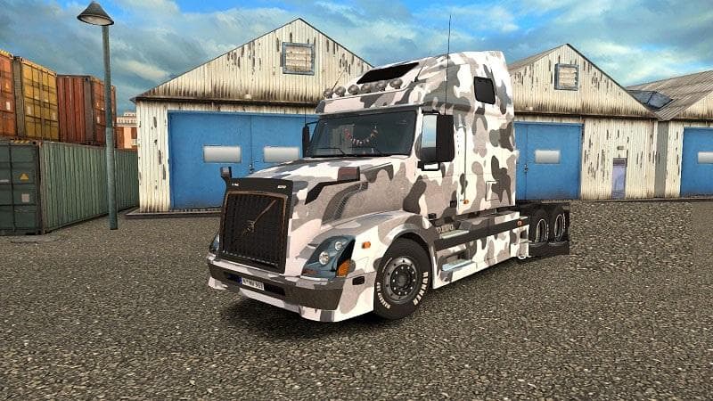 VOLVO VNL 670 URBAN CAMO SKIN – Skins mod for Euro Truck Simulator 2