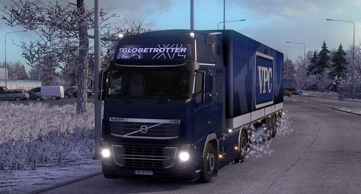 WINTER PHYSICS FOR ALL TRUCKS – Parts mod for Euro Truck Simulator 2