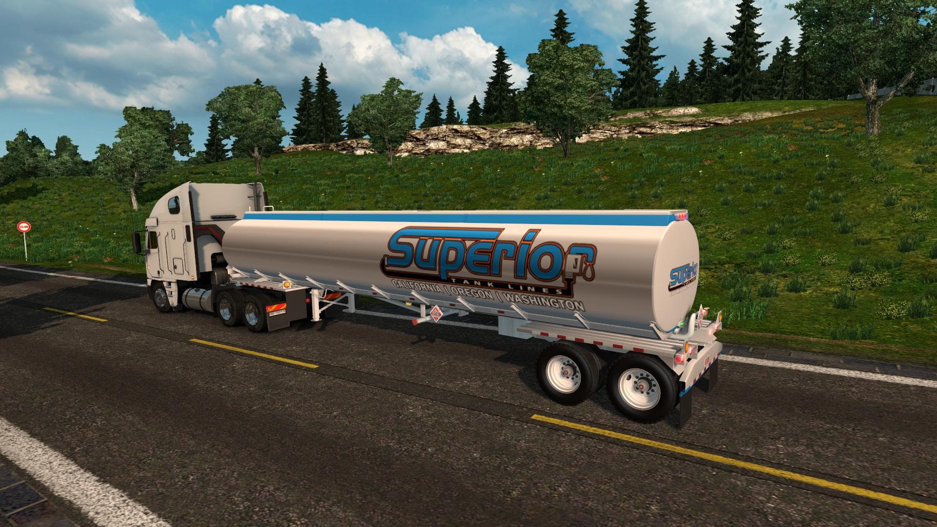 HEIL TANKER TRAILER 2 AXLES – Trailers mod for Euro Truck Simulator 2