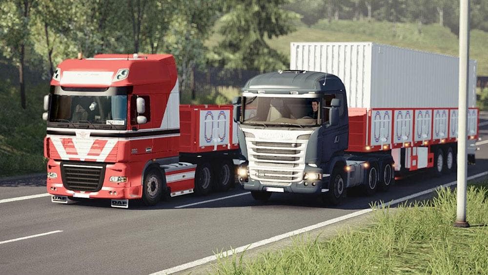 3 AXLE MAMMUT TRAILER – Trailers mod for Euro Truck Simulator 2