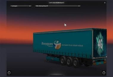BOUYGUES TELECOM TRAILER – Trailers mod for Euro Truck Simulator 2